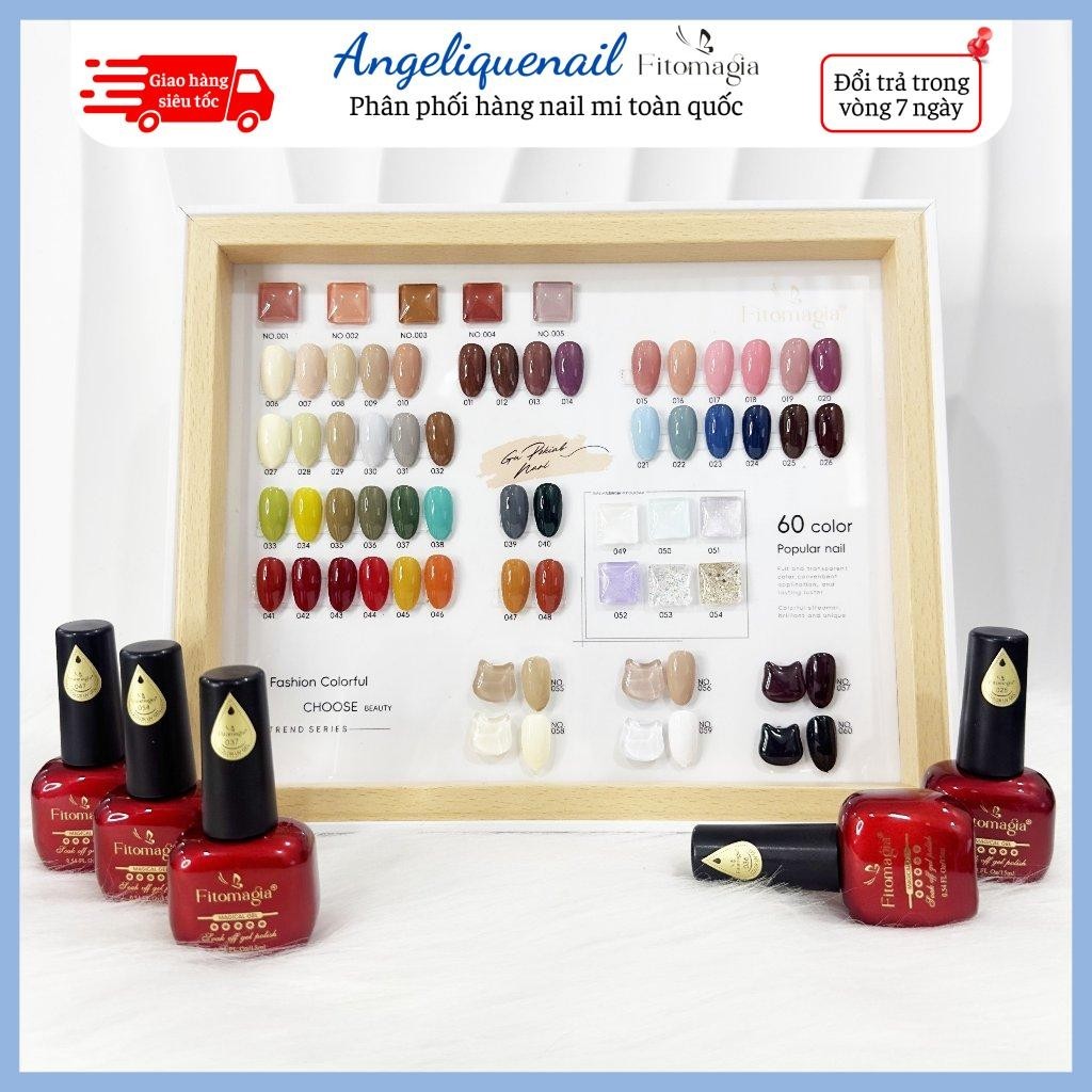 [Fitomagia06] Set 60 Màu Sơn Color UV Gel Fitomagia Chính Hãng (Có Bán Lẻ Từng Màu)