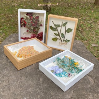 Khung Ảnh 3D Để Bàn Sâu Lòng 3/5cm, Decor Kẽm Nhung,Trưng Bày Hoa Khô, Tiêu Bản, Taxidermy MADIS