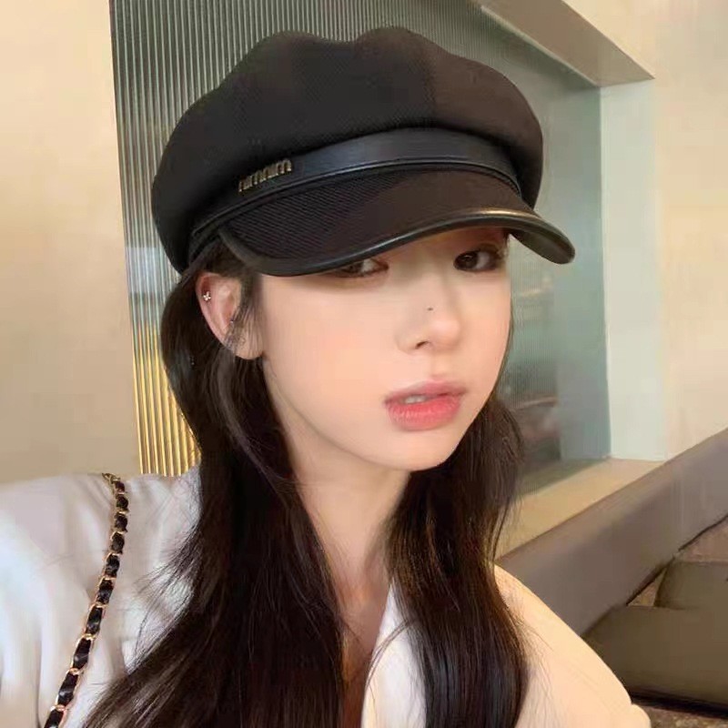 Mũ Newsboy Mới Đến Nữ Newsboy Gatsby Cap Hình Bát Giác Baker Đạt Đỉnh Mũ Nồi Lái Xe