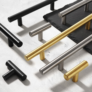 Tay nắm tủ bằng thép không gỉ tay nắm đồ nội thất màu đen thanh lịch bằng Titan tay nắm ngăn kéo tủ quần áo tay nắm cửa tủ quần áo