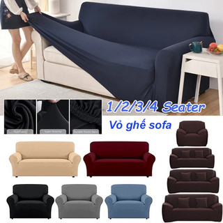 Vỏ ghế sofa, bọc ghế sofa trơn,Vải siêu căng,Phong cách đa dạng (1/2/3/4 chỗ ngồi)