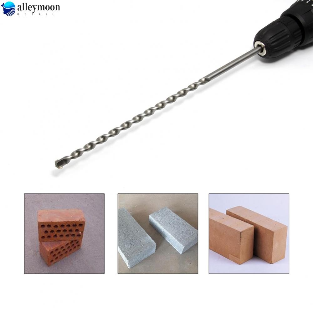 【LEYM】Versatile 300mm Impact Drill Bit for Masonry Concrete with Triangle Shank