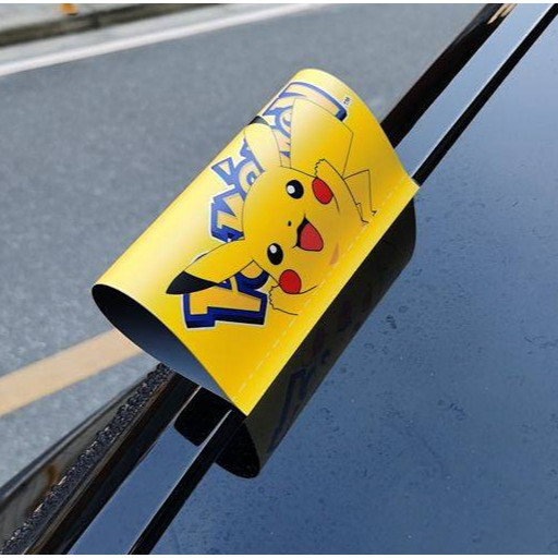 Pikachu Xe Dán Lego Rửa Nhãn Dán Pikachu Xe Ô Tô Miếng Dán Riders Câu Lạc Bộ logo Cơ Thể Quảng Cáo N