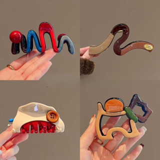 Kẹp tóc đầu lưng hình con chó con rỗng ngọt ngào dễ thương