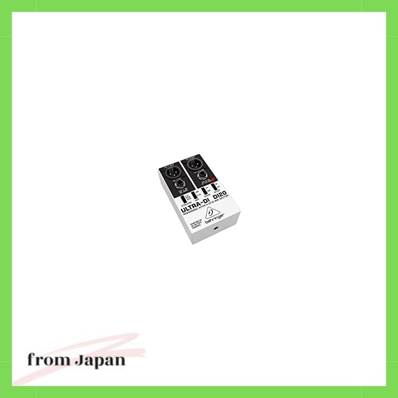 Behringer Direct Box 2ch Splitter Phantom Power DI20