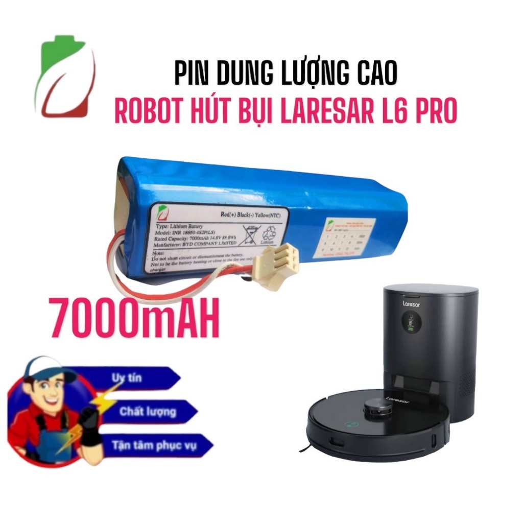 LINH KIỆN ROBOT HÚT BỤI LARESAR L6 PRO ,CHUẨN LG/SAMSUNG BẢO HÀNH 9 THÁNG