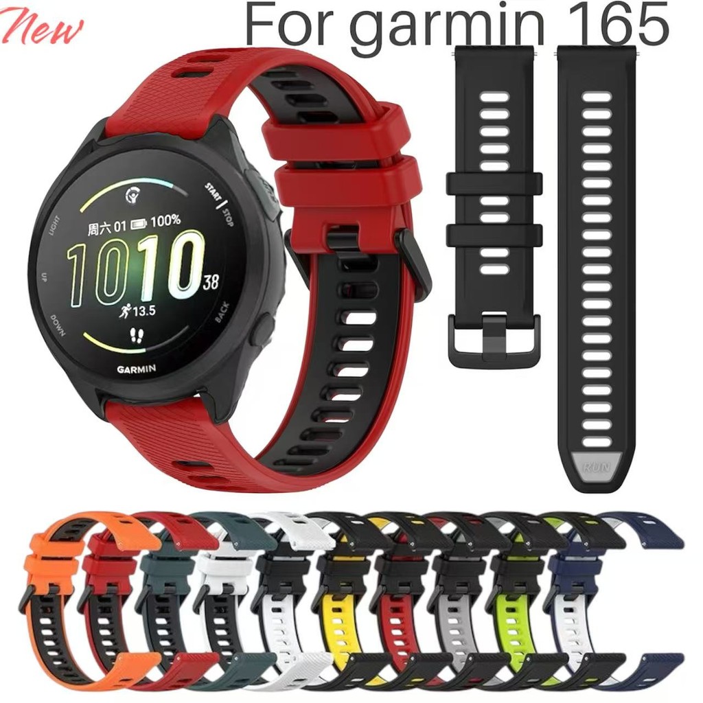 GARMIN Dây đeo đồng hồ Garmin165 / 245 / 255 / 265 / 245music / 245s / 265s / 645 / vivoactive5 / ve