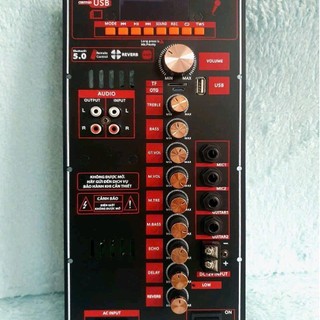 Mạch Loa Kéo 14.5 x 31.5 DSP DÙNG CHO BASS 30,40  MẪU MỚI 2025 CÓ REVERB- Điện tử Phương Huy -