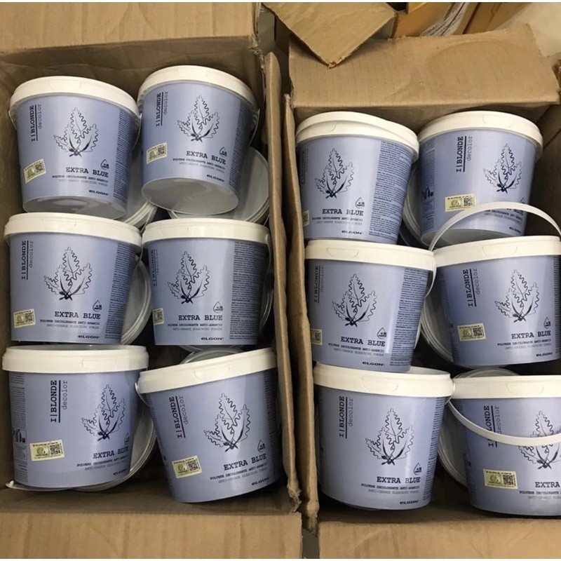 BỘT TẨY XANH ELGON KHỬ ÁNH SẮC VÀNG CAM ELGON DE-COLOR 500G