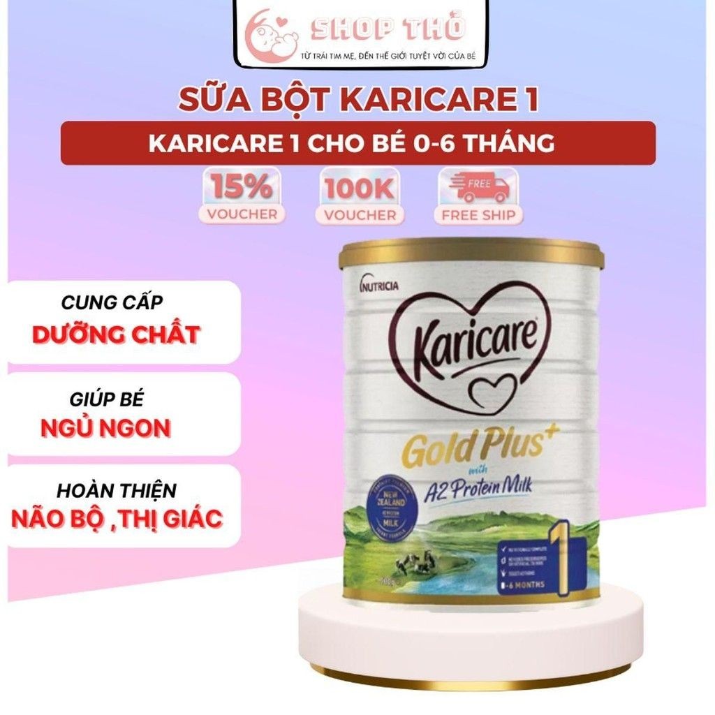 Sữa Bột Dinh Dưỡng Cho Bé Karicare Số 1 Hỗ Trợ Phát Triển Chí Não Cho Bé - Sữa Phát Triển Toàn Diện 