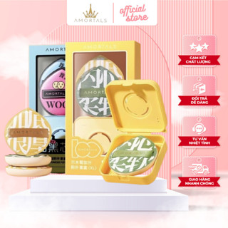 Bông Mút Trang Điểm AMORTALS Dễ Thương Chính Hãng Siêu Mềm Dễ Tán Kem Nền Cao Cấp