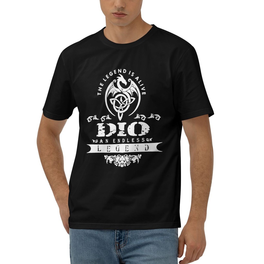 Legend Is Alive Dio Endless An Standard Punk Good Store Áo thun Cotton chất lượng cao
