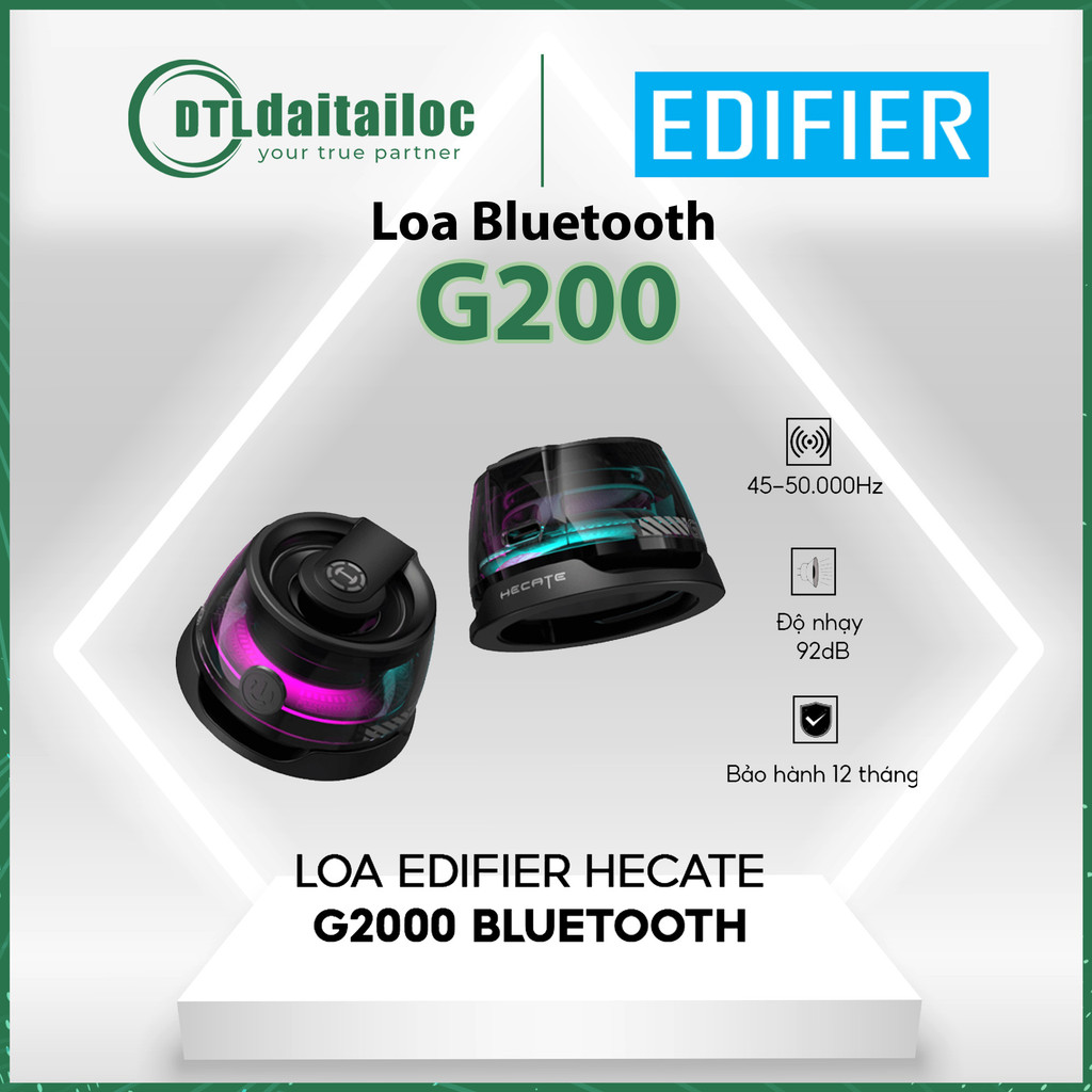 Loa Edifier Hecate G200 Bluetooth - Hàng chính hãng