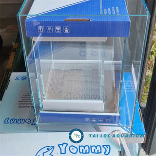  Bể kính siêu trong trụ đứng 15 20 25 cm  bể nâng đáy 2cm  : kính dán bể cá cảnh bể thủy sinh 