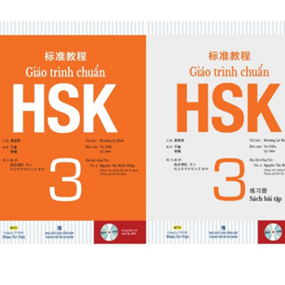 Sách - Giáo trình chuẩn HSK 3 (SGK+SBT) (Bản đẹp, kèm file nghe)