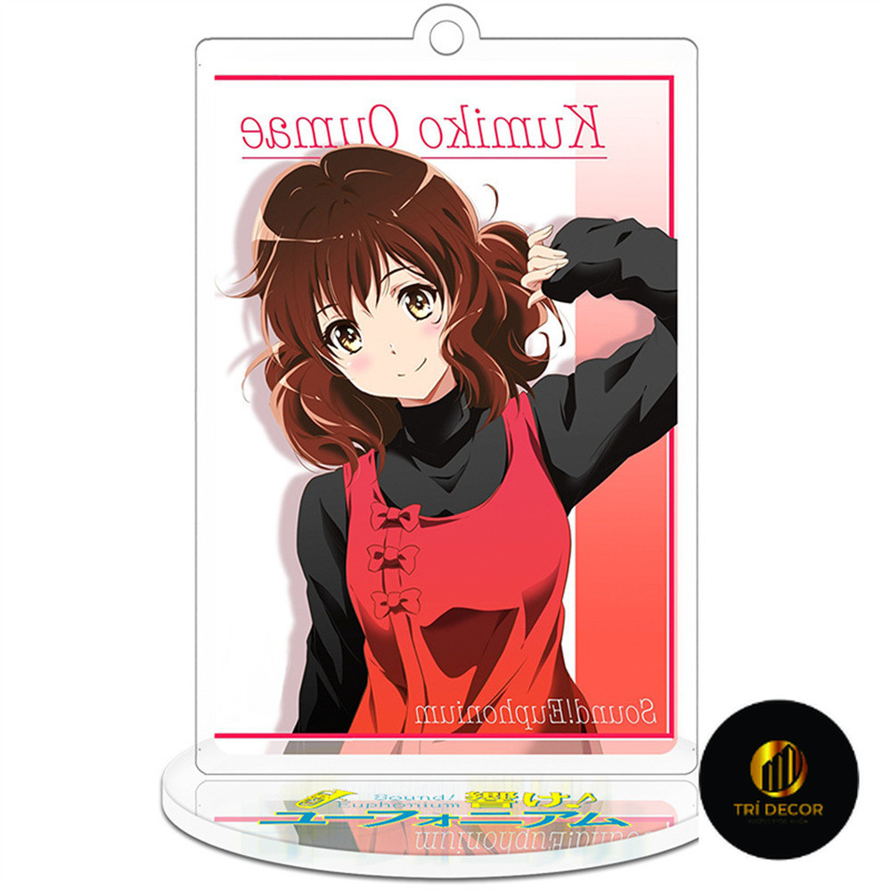 Móc Khoá, Mô Hình Standee Anime hibike euphonium Season 3 Oumae Kumiko Trang Trí Bàn Học, Làm Việc