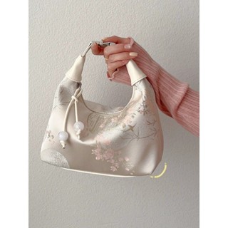 Túi Thêu Lụa Phong Cách Trẻ Trung Dễ Phối Đồ Mẫu Mới