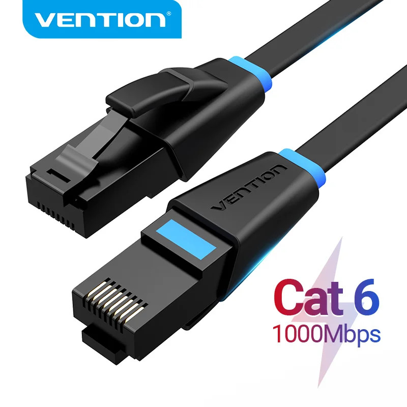 Cáp Ethernet Vention Cat6 RJ45 Cat6 Lan Cáp UTP RJ 45 Cáp vá mạng cho bộ định tuyến máy tính xách ta