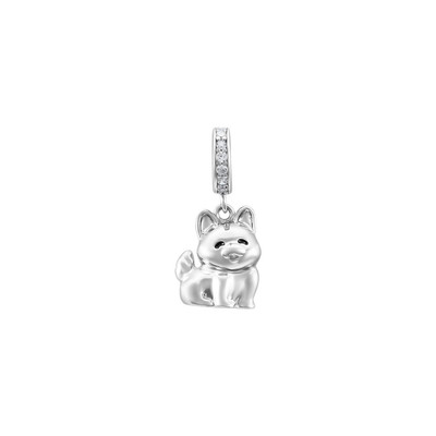 Hạt Charm trẻ em Bạc đính đá PNJSilver XMXMW060471