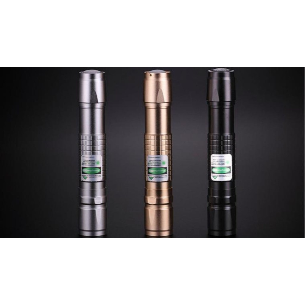 Đèn Laser Laze Tia Xanh Lá Mạnh Siêu Bền 3 Màu