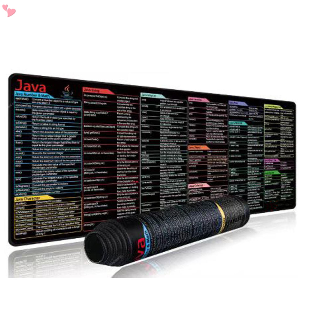 Lệnh Python Phím tắt Miếng lót chuột 31.4x11.7x0.07 inch Mở rộng lớn Cheat Sheet Mousepad PC Văn phò