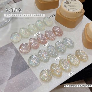  Sơn gel nhũ Flash mix khổng tước Frescobaldi 4 màu 