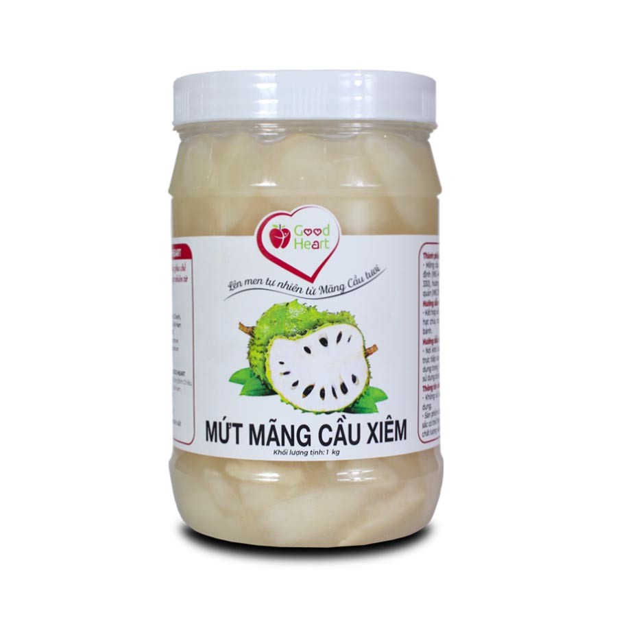 Mứt Good Heart hủ 1kg - MÃNG CẦU