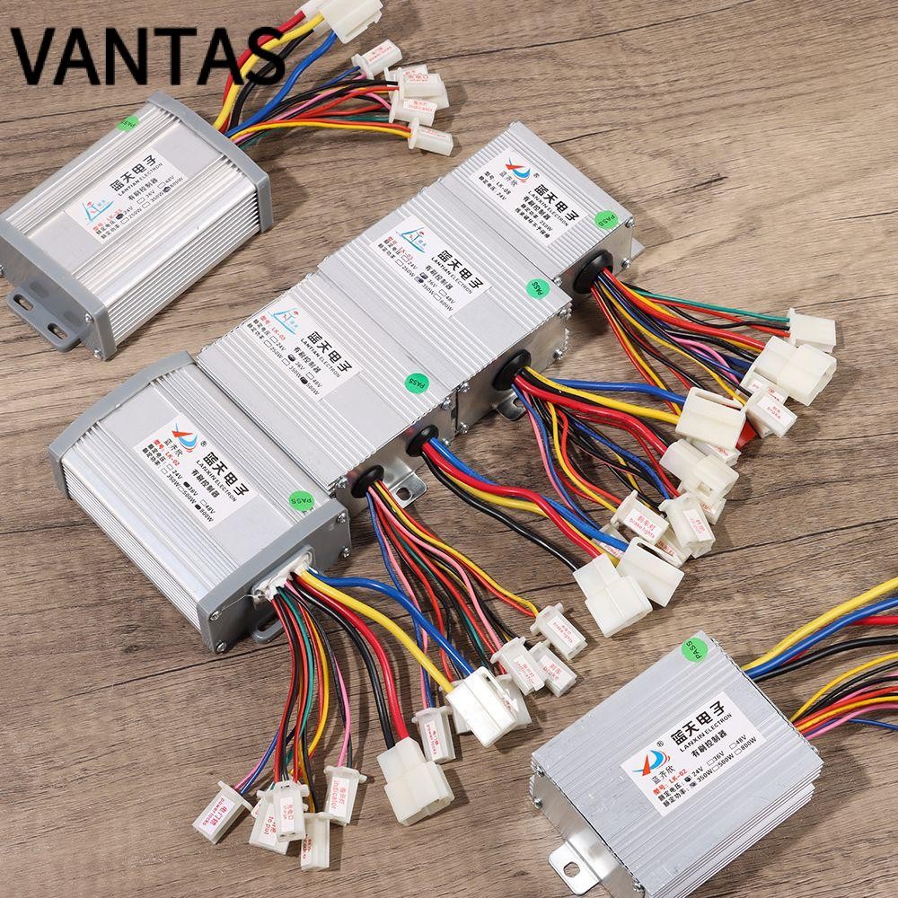 VANTAS    Bộ Điều Khiển Xe Đạp Điện  250W / 350W / 500W / 800W 24V / 36V / 48V DC
