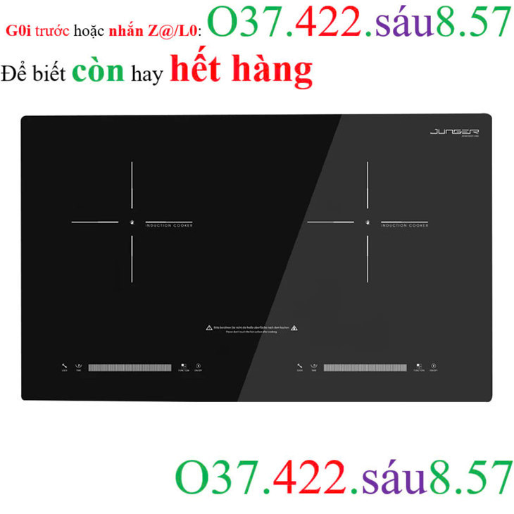 NKD-22+ - Bếp từ đôi Junger NKD-22+ - Giao Hàng Toàn Quốc - Bảo Hành Chính Hãng a