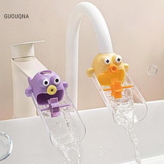 Guouqna Động Vật Hoạt Hình Vòi Mở Rộng Cho Trẻ Em Rửa Tay Trong Phòng Tắm Bồn Rửa Phụ Kiện Nhà Bếp Tiện Lợi Cho Bé Giặt Người Trợ Giúp GUOUqna