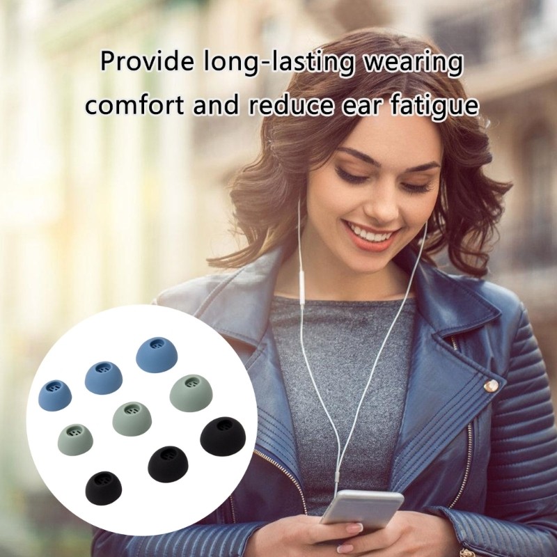 Fa Ear Tip In Ear Ear Ear Earbud Cover Vỏ tăng cường cách ly âm thanh cho Buds 3