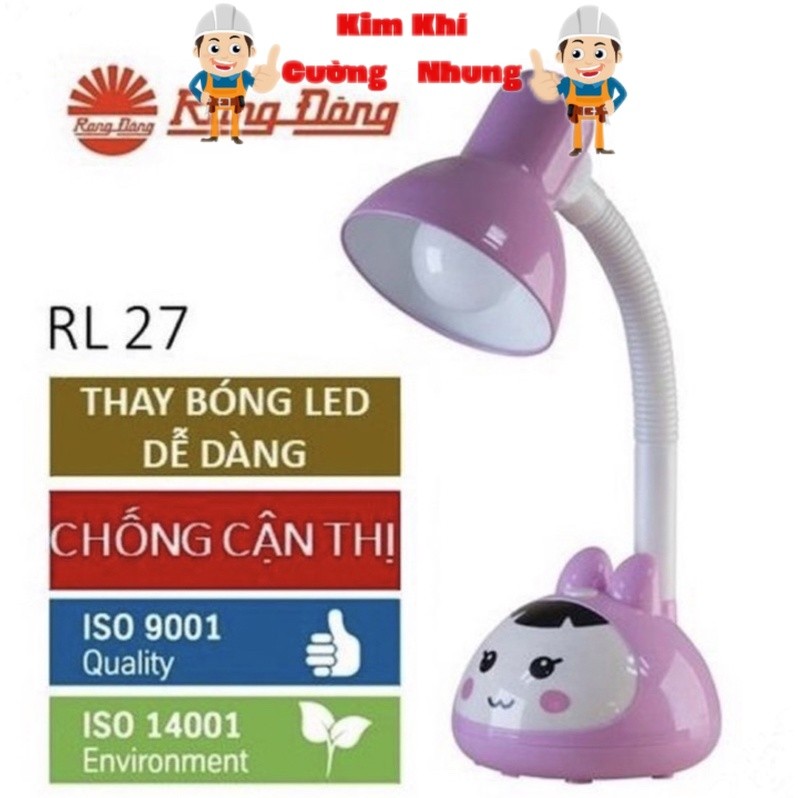 Đèn học chống cận thị bóng Led Rạng Đông