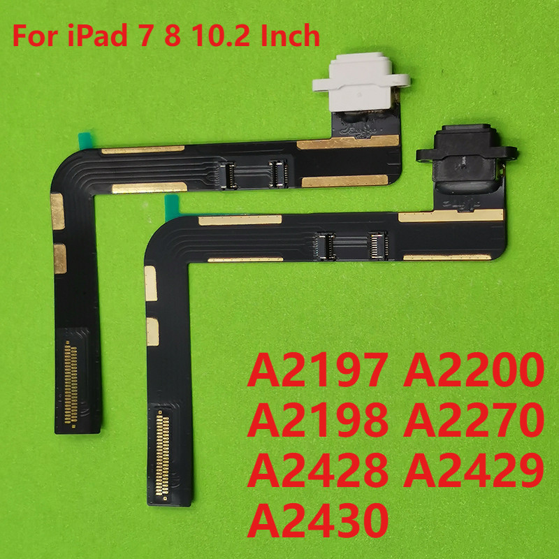 1 Chiếc Cổng Sạc Cáp Mềm Cho Miếng Lót 7 8 10.2 Inch A2197 A2200 A2198 A2270 A2428 A2429 A2430 USB D