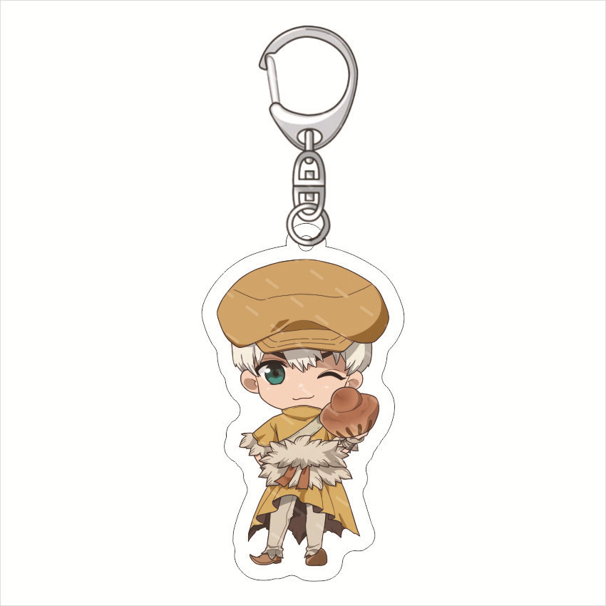 Móc Khoá, Mô Hình Standee Manga Ishigami Senkuu Dr.Stone of Stone World Anime Trang Trí Bàn Học