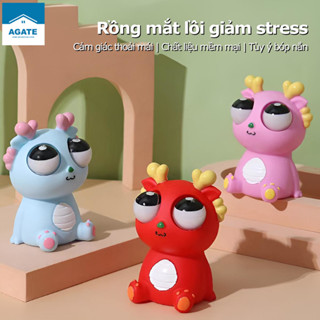 Rồng Mắt Lồi Đồ Chơi Squishy gấu, Rồng Mắt Lồi, Đồ chơi xả stress, Giảm căng thẳng và giải phóng cảm xúc