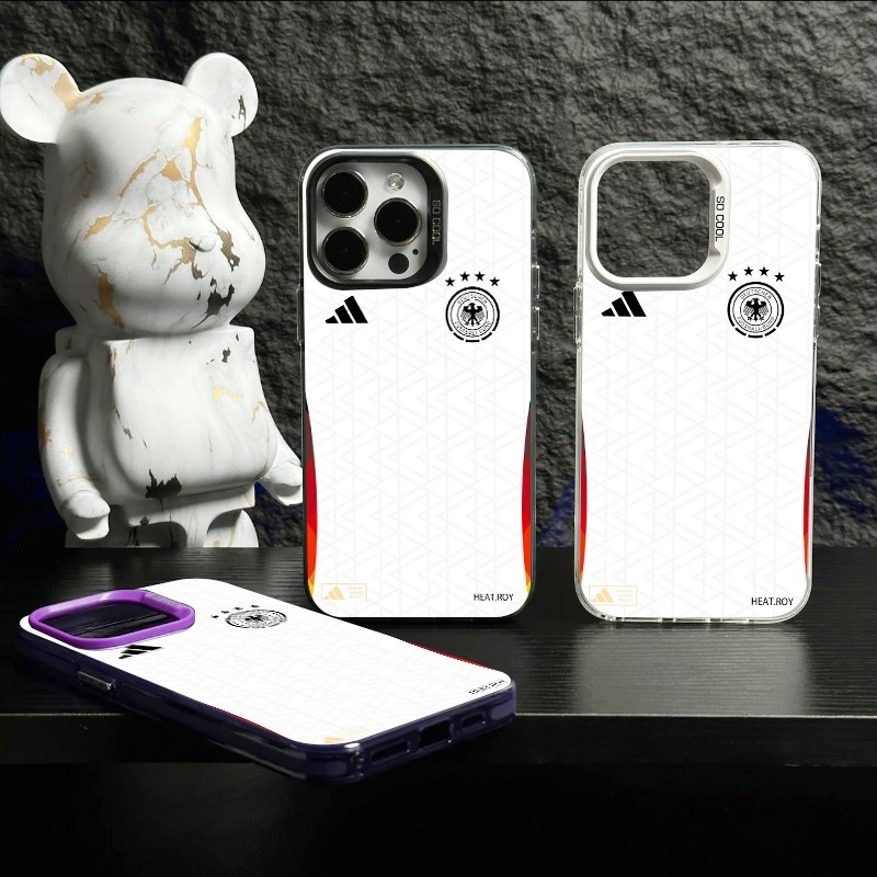 Đức đội tuyển bóng đá quốc gia trường hợp điện thoại cho iPhone 16 Pro Max 13/14/11 cộng với chết ma