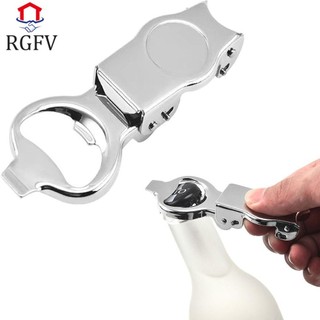Nắp chai tiết kiệm RGFV, Dụng cụ mở chai an toàn thực phẩm bằng tay, Con dấu kín khí di động bằng thép không gỉ có thể tái sử dụng có thể Tapper Soda Water