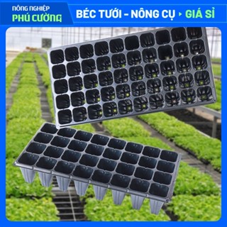 5 Khay ươm hạt giống 32 lỗ 72 lỗ 105 lỗ 128 lỗ 200 lỗ vỉ ươm hạt dẻo dai siêu bền gieo trồng