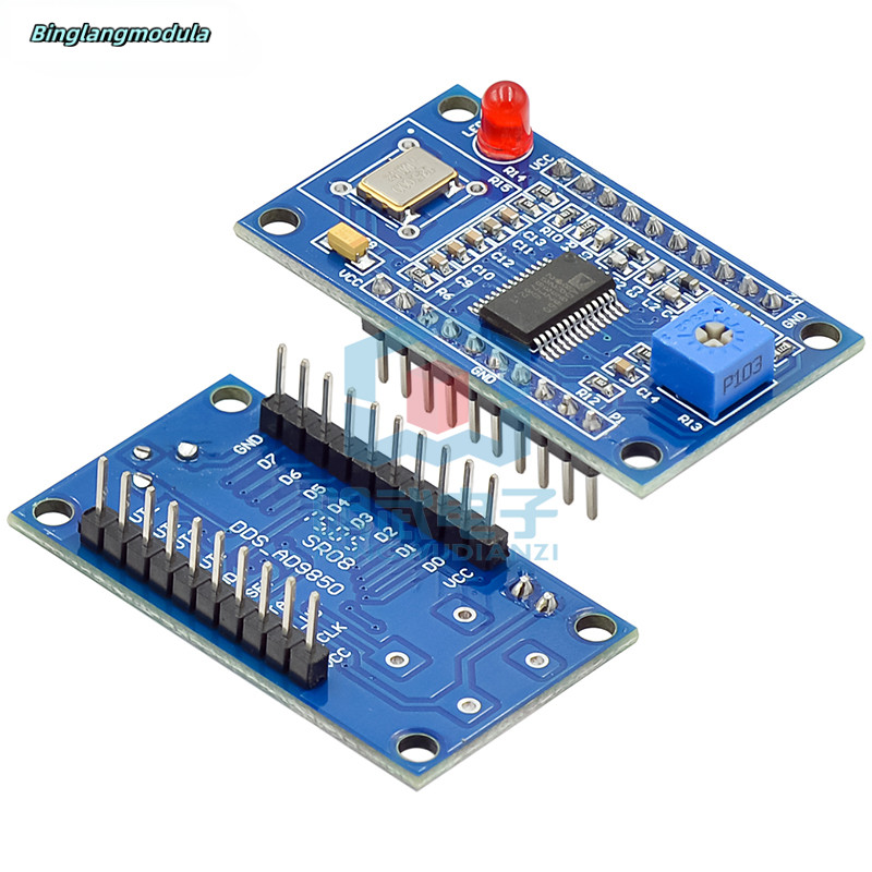 IC AD9851 Mô-đun DDS Bộ tạo tín hiệu Bảng phát triển sóng sin 125 MHz