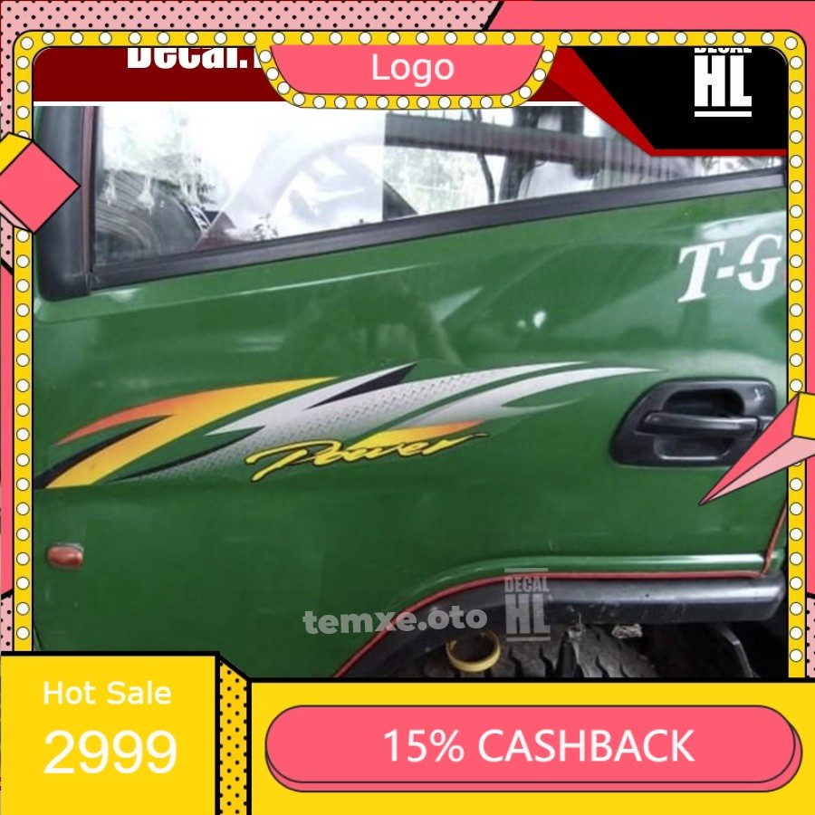 [TEM XE ] Bộ tem dán xe Trường Giang 2022. Tem dán xe tải trường giang [ BH 02 NĂM ]