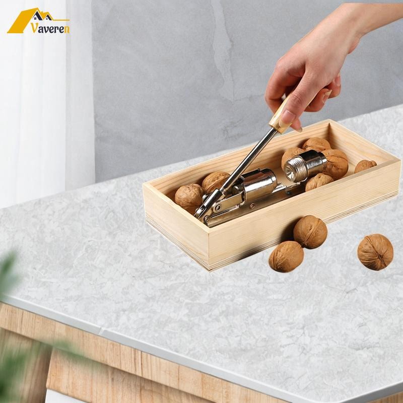 Vaveren Hướng dẫn sử dụng Nutcracker Nut Sheller Nut Tongs Walnut Clip Nut Cracker cho Pecans cho Ma