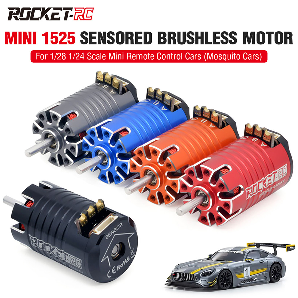 ROCKET-RC Mini1525 Động Cơ Cho 1 / 28 1 / 24 RC Mini Điều Khiển Từ Xa Ô Tô Muỗi
