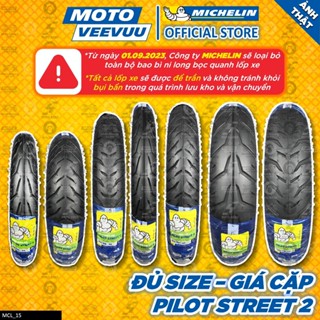 [MTVV] CẶP VỎ LỐP xe máy MICHELIN PILOT STREET 2 đủ size 60 70 80 90 100 110 120 130 140 150 10 12 14 16 17<END>