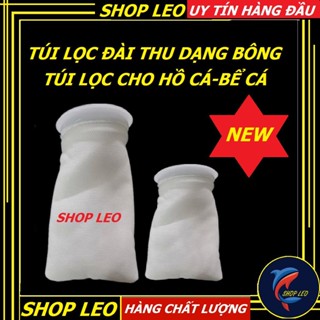 Túi lọc hồ cá có vành nhựa (Túi đài thu) - Tất lọc bể cá - Túi lọc bông - lọc cặn hồ cá - Phụ kiện cá cảnh