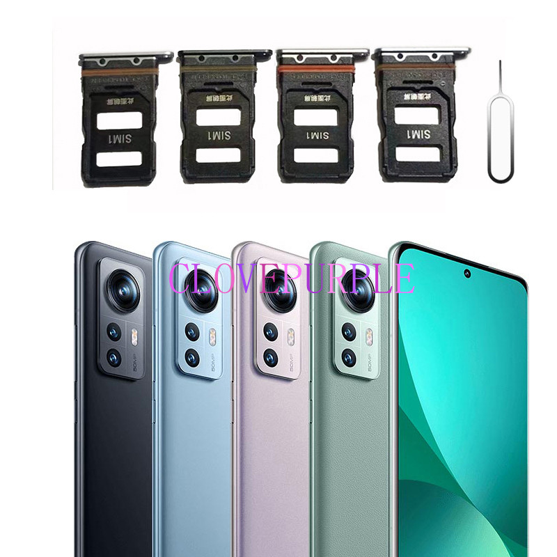 Khay Khe Cắm Thẻ SIM Cho Xiaomi 12 Pro 12X SIM Chip SD Ngăn Kéo Cho Xiaomi 12X