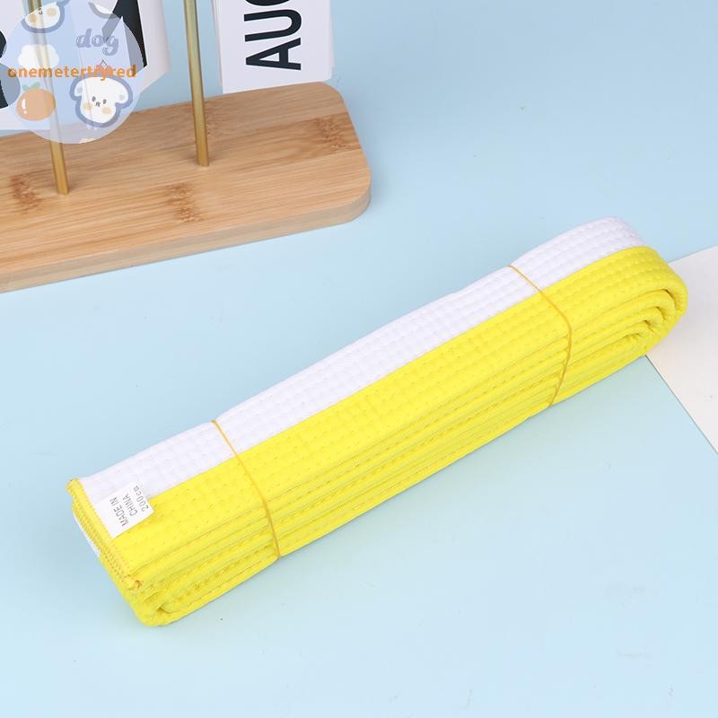 Metertryryry 1PC 200cm Taekwondo ITF Đai Màu Đai Võ Thuật Karate Judo Đồng Nhất Phụ Kiện Chất Lượng 