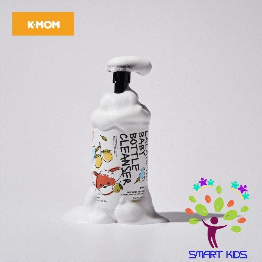 Nước Rửa Bình Thuần Chay LALABEBE LALAPOPO K-mom Hàn Quốc TẠO BỌT