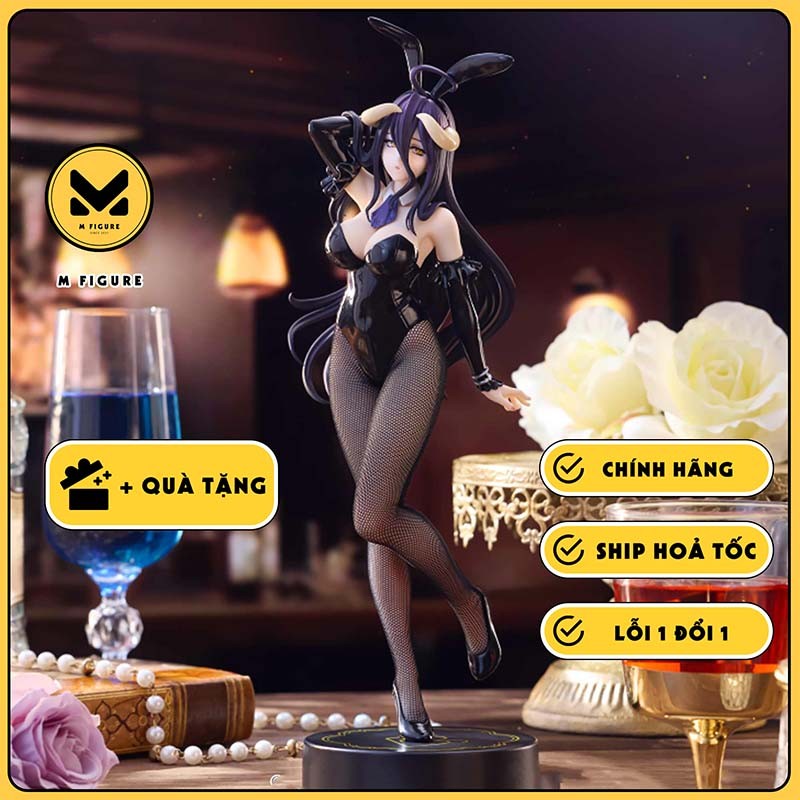MÔ HÌNH Albedo - Overlord - BiCute Bunnies - Black (FuRyu) FIGURE CHÍNH HÃNG