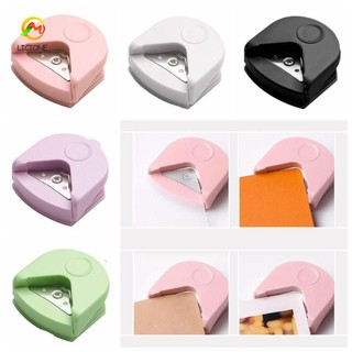 Dụng cụ làm tròn góc ECHOG R4, Dụng cụ cắt giấy DIY Craft R4 Corner Punch, Dụng cụ cạo Mini kim loại hình vòng cung 5 màu