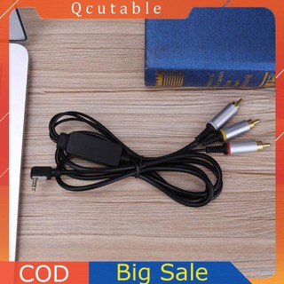 Cáp chuyển đổi A / V bộ chia cổng RCA 1,8 mét cho PSP1000 / 2000 / 3000